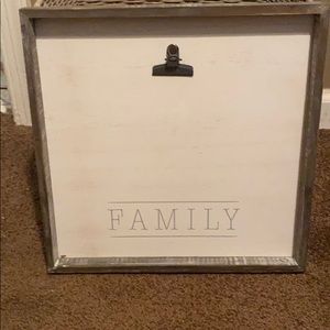 “Family” frame